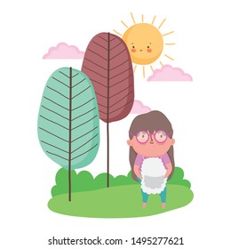 Grandmother cartoon vector design vector illustration