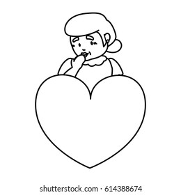grandmother elder cartoon