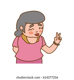 grandmother elder person