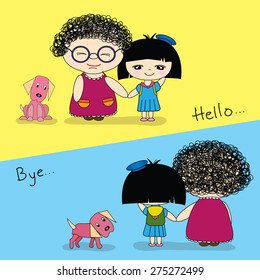 grandmother & grandchild
