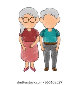 grandmother and grandfather