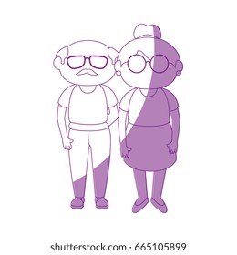 grandmother and grandfather