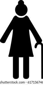 Grandmother icon