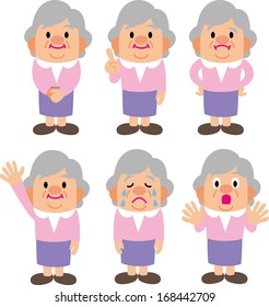 Grandmother Pose Collection