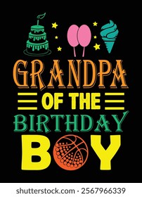 Grandpa of the birthday boy