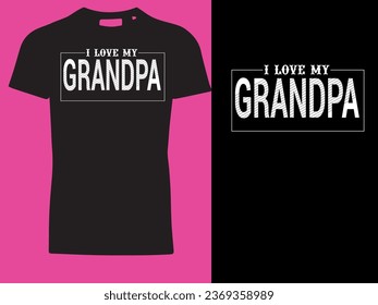 Grandpa Like a Regular Grandpa But Cooler or Grandfather tshirt design or Grandfather day t shirt Design