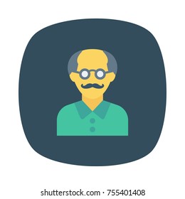  grandpa square rounded