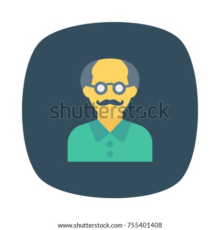  grandpa square rounded