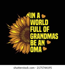 Grandpa typography t shirt design