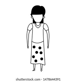 grandparent senior old retirement grandmother cartoon vector illustration graphic design