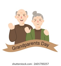 grandparents day cute old couple