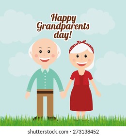 grandparents day design, vector illustration eps10 graphic 