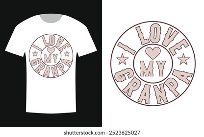 Grandparents Day Special T Shirt Design 
