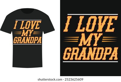 Grandparents Day Special T Shirt Design 
