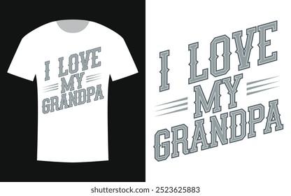 Grandparents Day Special T Shirt Design 
