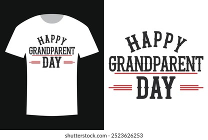 Grandparents Day Special T Shirt Design 
