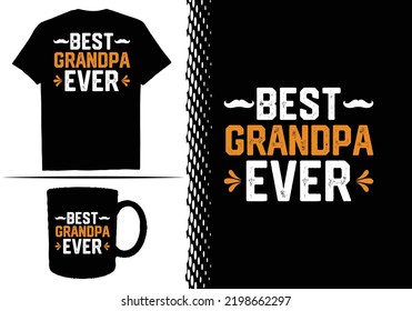 Grandparents day t shirt design quite vector template