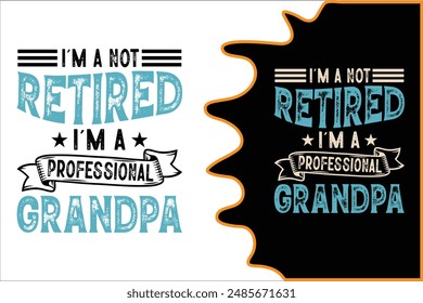 Grandparents Day T-shirt Design. Grandparents T-shirt Gift. Grandparents Funny shirt.