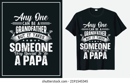 Grandparents day t-shirt design vector 