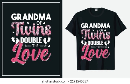 Grandparents day t-shirt design vector 