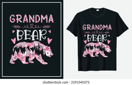 Grandparents day t-shirt design vector 