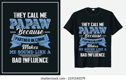 Grandparents day t-shirt design vector 