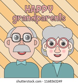 grandparents day vector eps 10