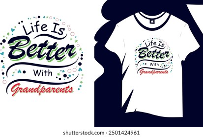 grandparents daytrendy t shirt design 