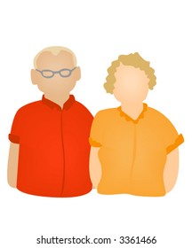 Grandparents Icon - Vector