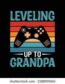 Grandparents T-shirt Design Graphic Template