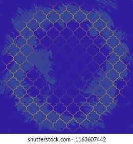 Grange background in oriental style