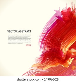 Grange  bright background. Vector illustration for your business presentations. EPS10.