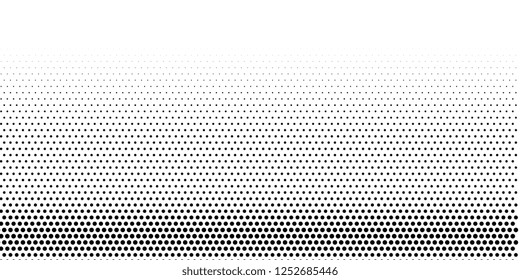 Grange halftone texture of black and white dots. Vector illustration . Minimal geometric background.  Abstract grange halftone texture.