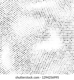 Grange halftone texture of black and white dots. Abstract grange halftone texture. Black and white minimal abstract background.