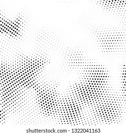 Grange halftone texture of black and white dots. Abstract grange halftone texture. Black and white minimal abstract background.