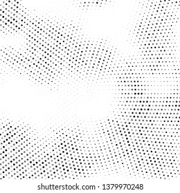 Grange halftone texture of black and white dots. Abstract grange halftone texture. Black and white minimal abstract background.