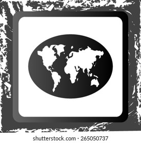 grange icon of globe