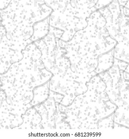 Granite stone seamless vector white texture. Artificial stone grey and white vector background.