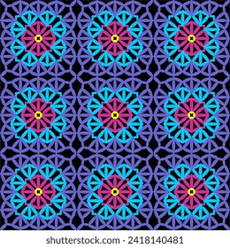 Granny square crochet background art decor design handmade fancywork 