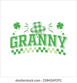 
Granny st patricks day design