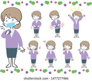 Granny whole body set with poor health