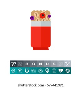 Granola bar icon