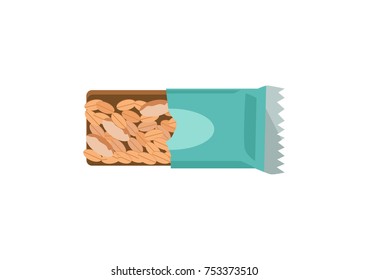 granola bar vector 