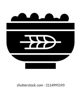 Granola icon vector image. Can also be used for web apps, mobile apps and print media.