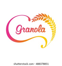 Granola Logo Design.