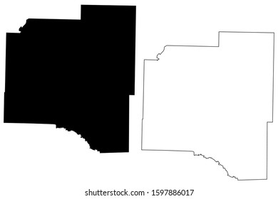 Grant County, Arkansas (U.S. county, United States of America,USA, U.S., US) map vector illustration, scribble sketch Grant map