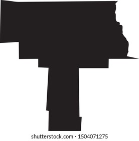 grant County Map in New Mexico State