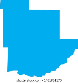 Grant County Map in the state of North Dakota