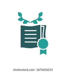 icono de concesión. Vector. Trazo editable. Signo de estilo lineal para uso Diseño web, logotipo. Ilustración de símbolo.