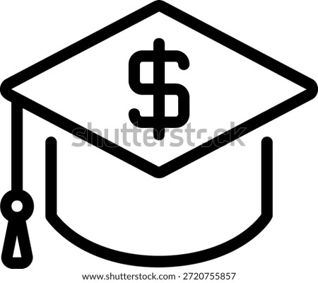 grant line icon illustration vector